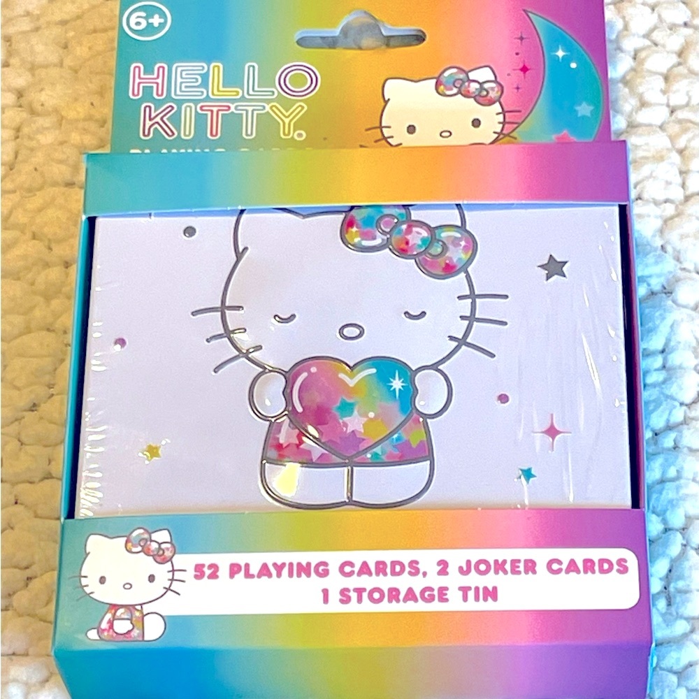 Hello Kitty Playing Cards With Storage Case - Picture 12 of 14